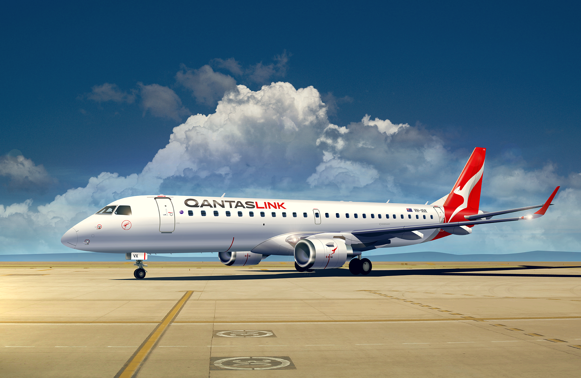 Qantaslink to serve Brisbane-Wellington route on E190