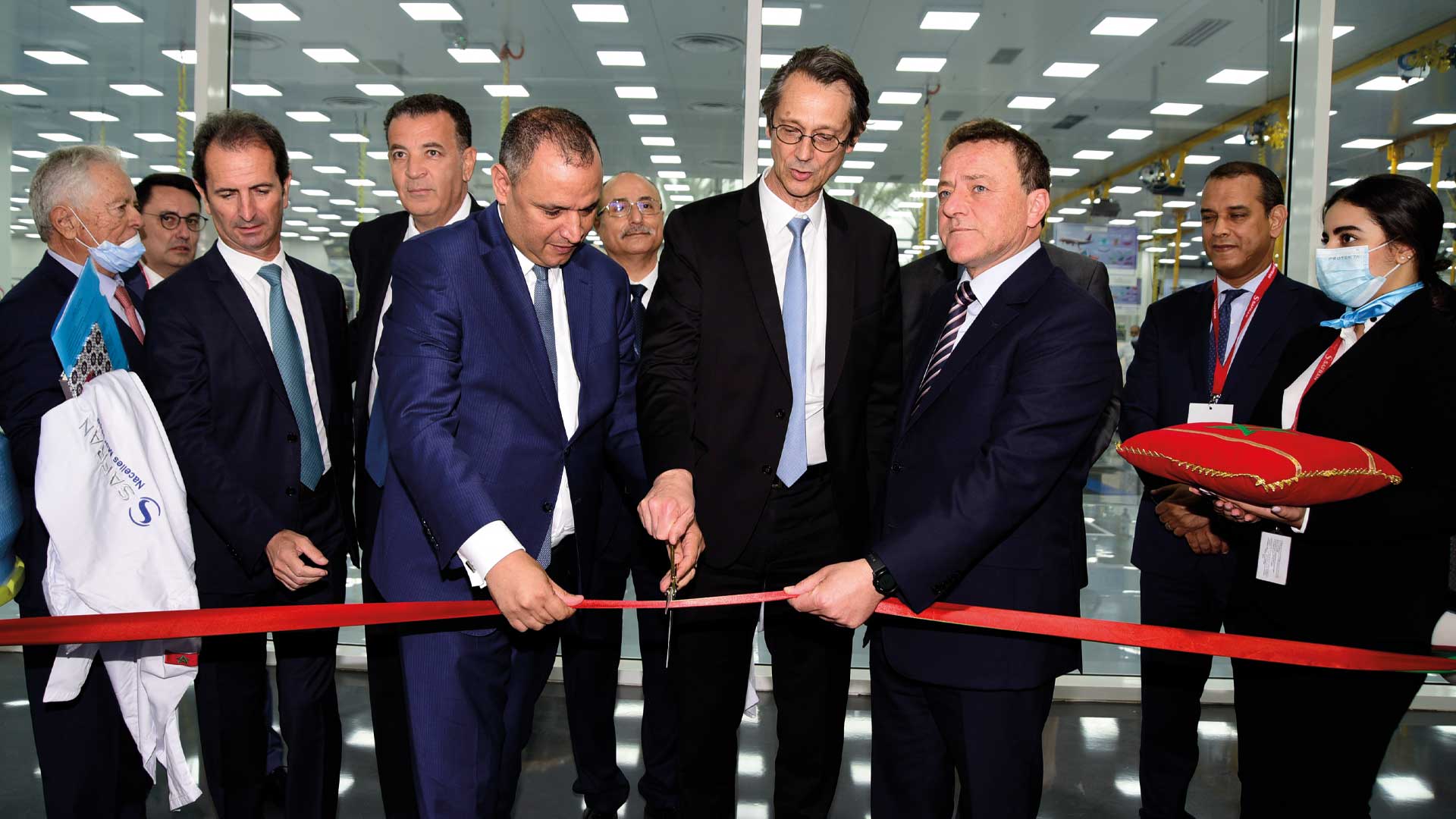 Safran Nacelles Morocco inaugurates new production site