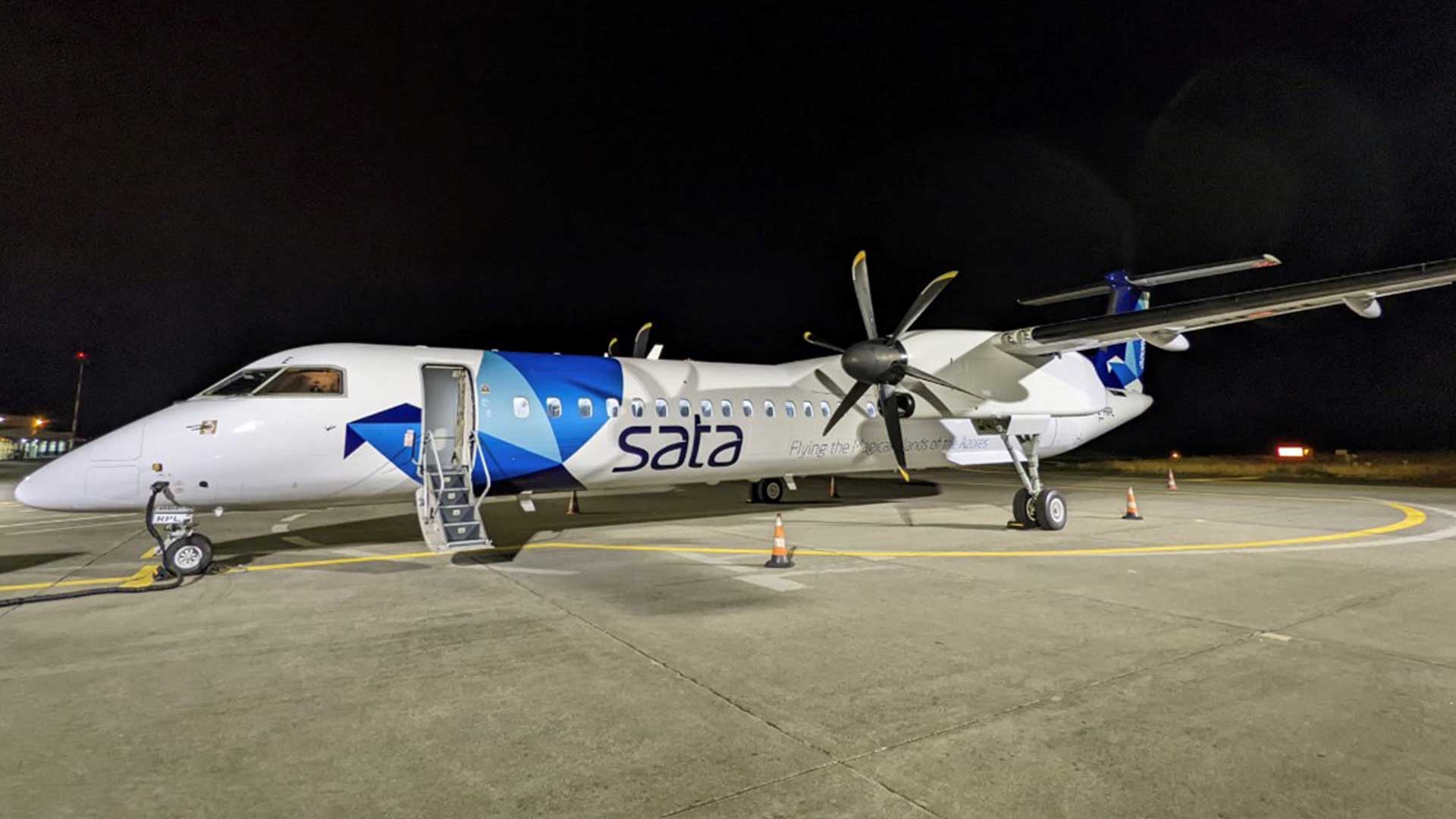 Aergo Capital delivers one Q400 to SATA Air Azores