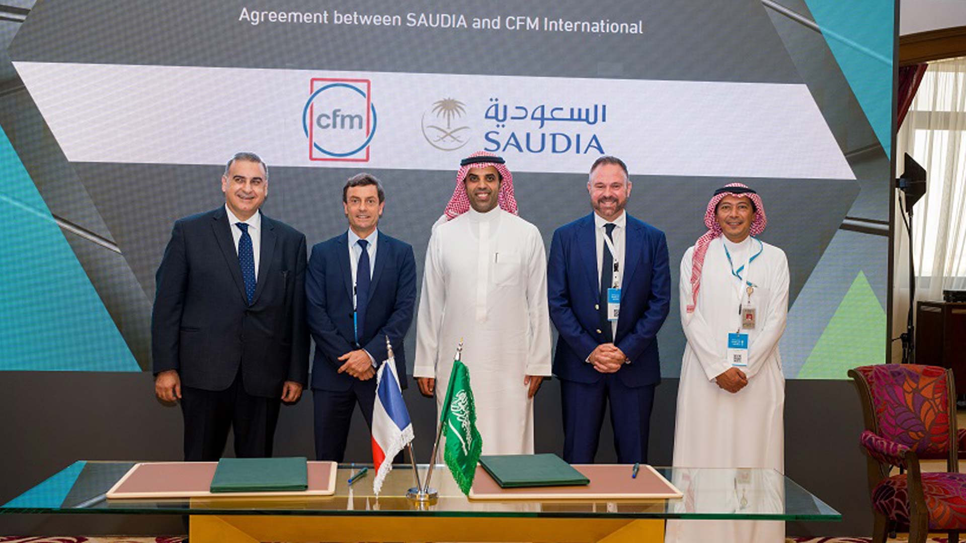 Saudi Arabian Airlines and CFM sign Leap-1A engine purchase and multi-year services agreement