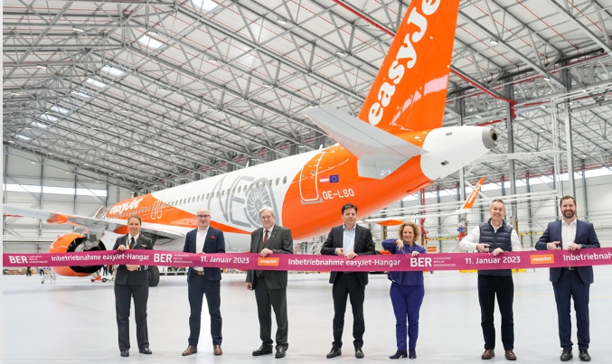 easyJet cuts ribbon at new continental base