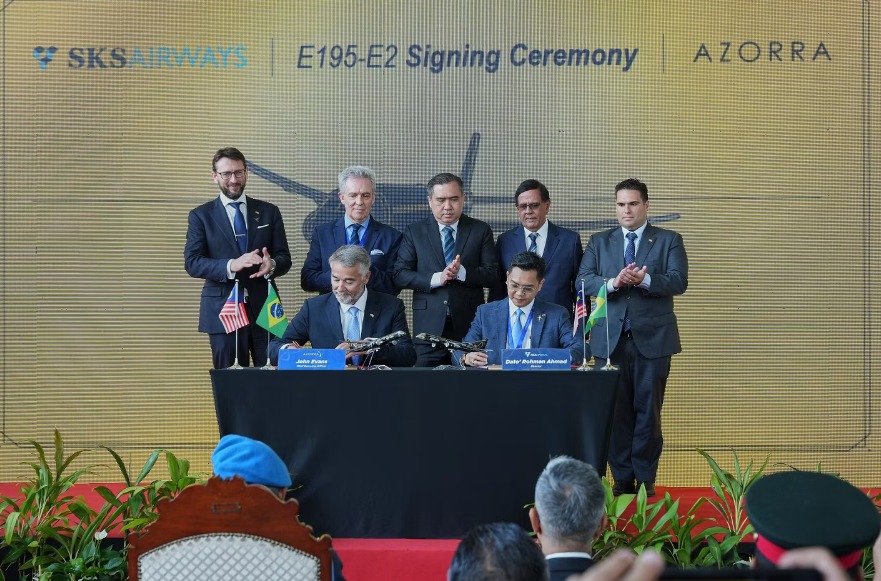 SKS Airways selects 10 E195-E2 under Azorra lease