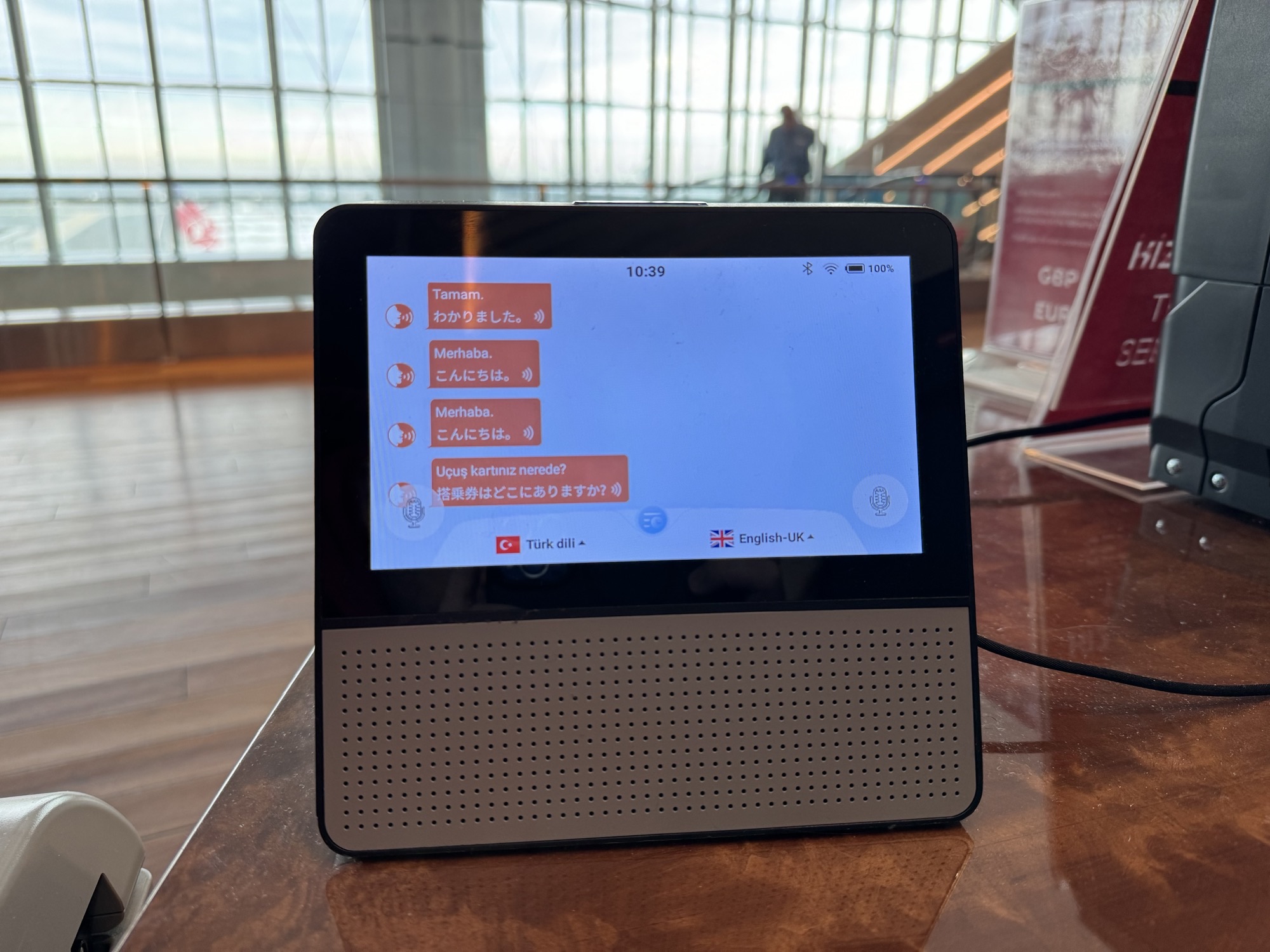 Turkish Airlines launches SmartMic translation devices at airports