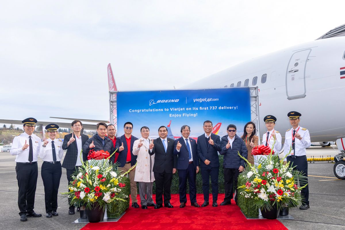 Vietjet Thailand takes delivery of first Boeing aircraft