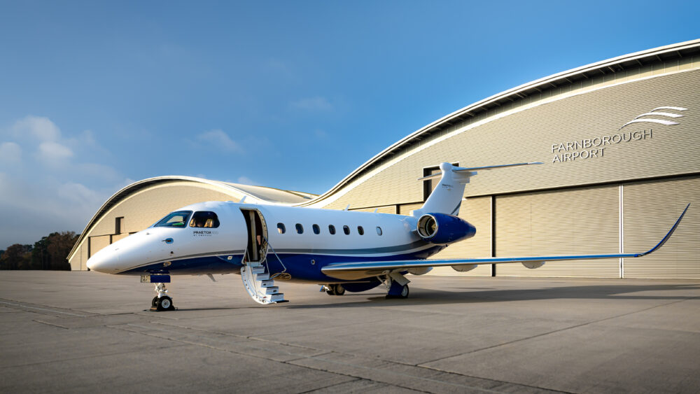 VOLUXIS adds a new Embraer Praetor 600 for trans-Atlantic flights