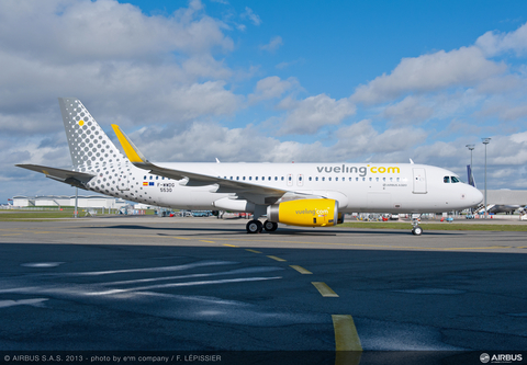 Vueling has reduced Co2 emissions per passenger by 9.5%