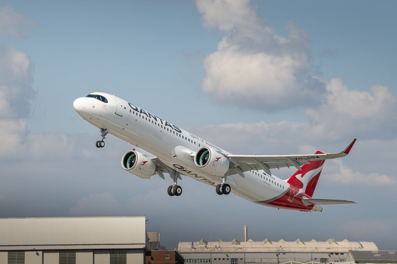 Qantas launches first A321XLR services