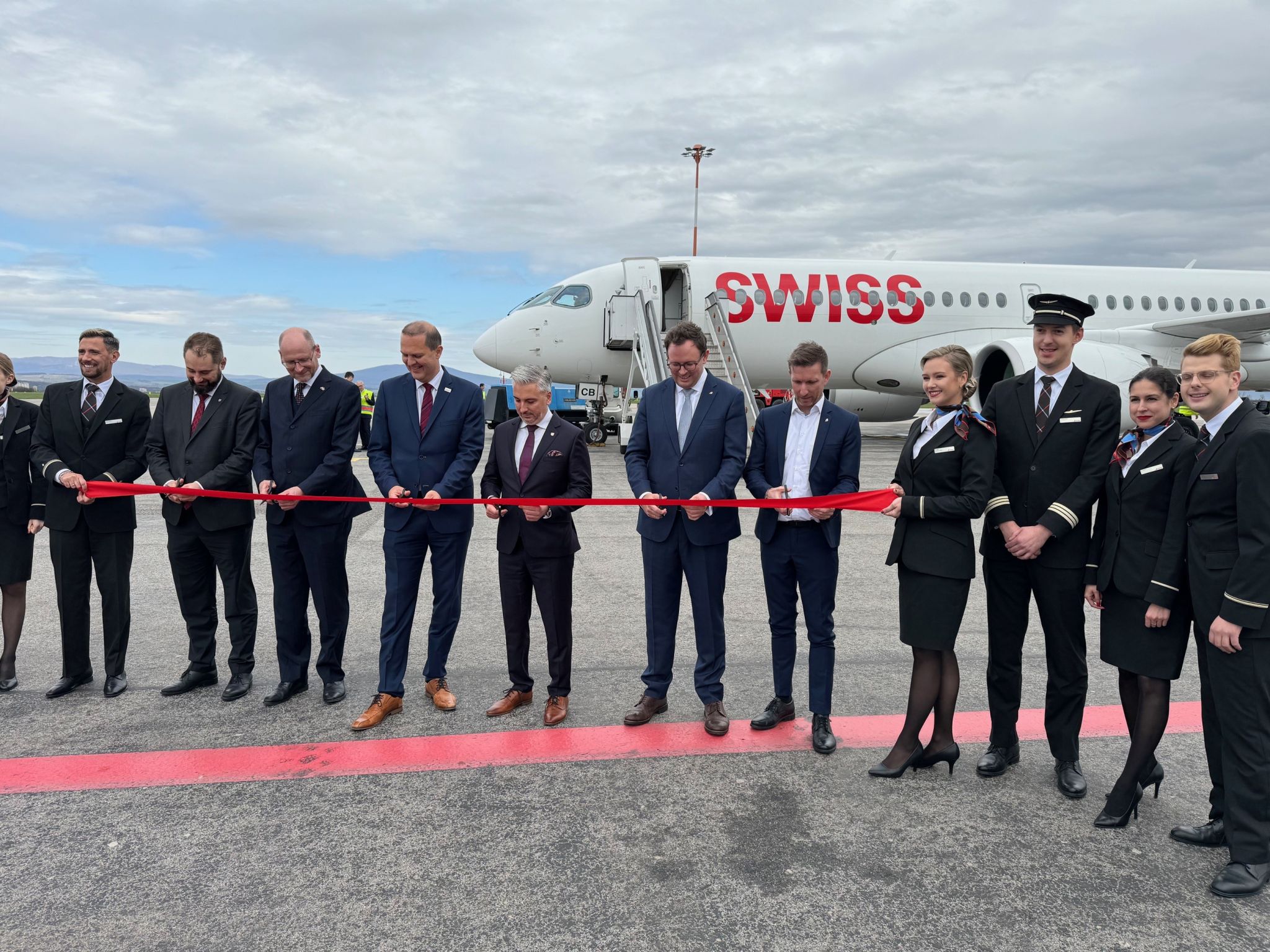 SWISS operates inaugural Zurich – Košice route