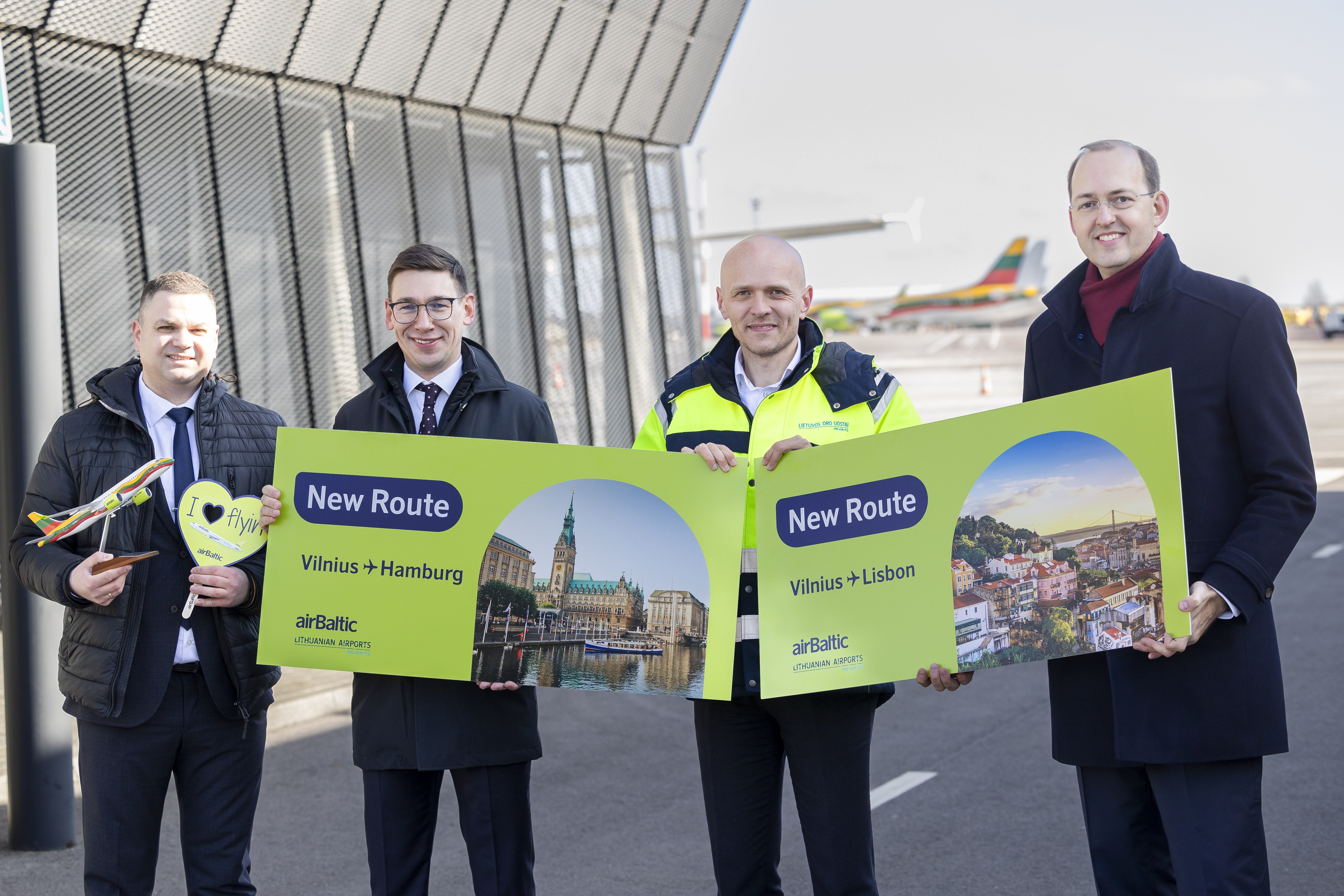 airBaltic adds two routes from Vilnius for summer