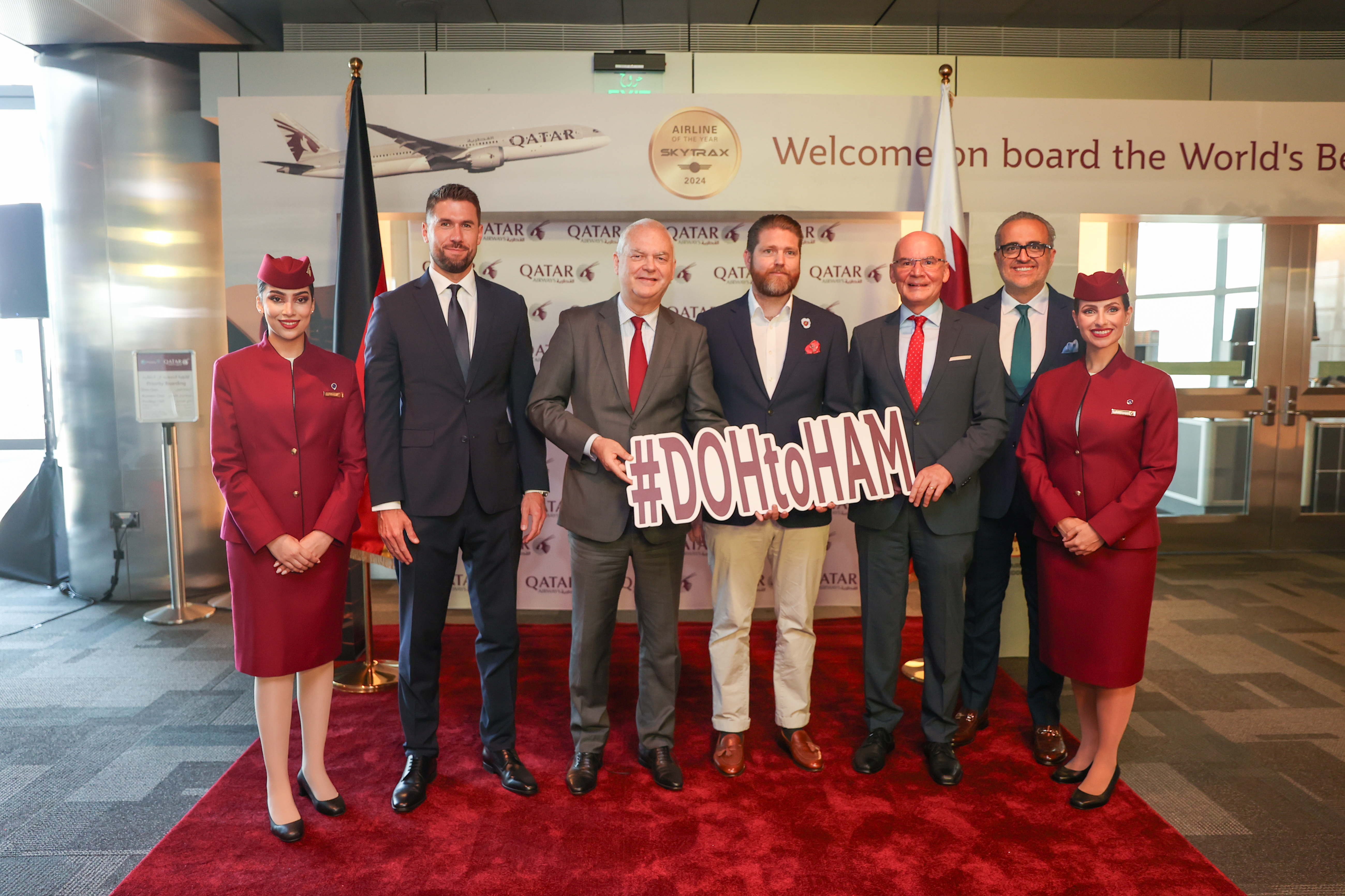 Qatar Airways launches new route to Hamburg