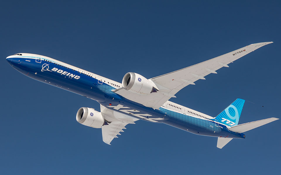 777-9 begins certification flight testing with FAA