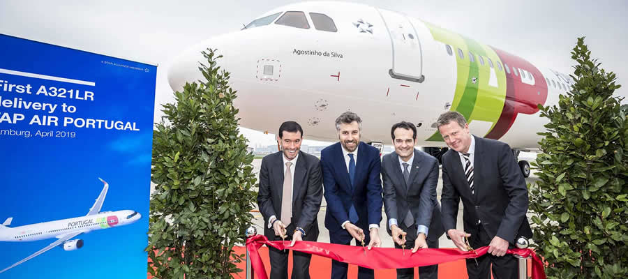 TAP Air Portugal takes delivery of its first A321LR