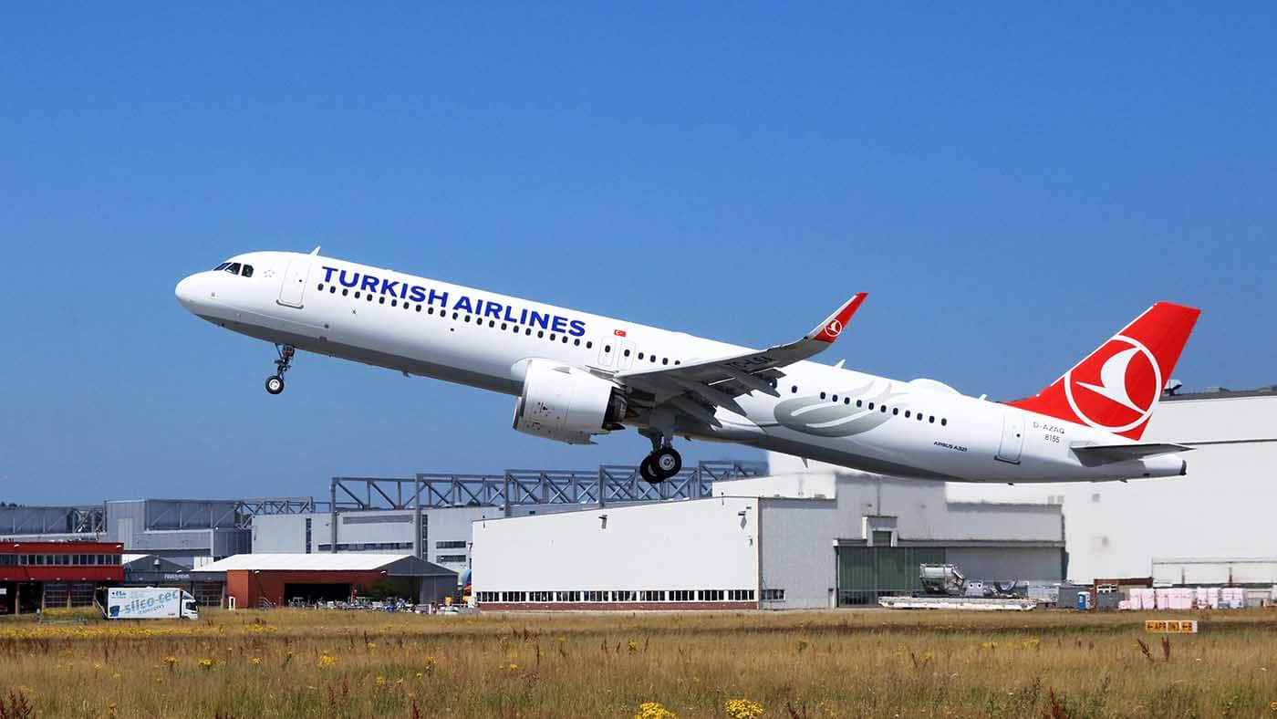 Airbus delivers the first A321neo in Cabin Flex configuration to Turkish Airlines