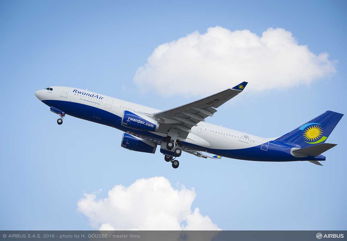 RwandAir takes delivery of its first A330 aircraft