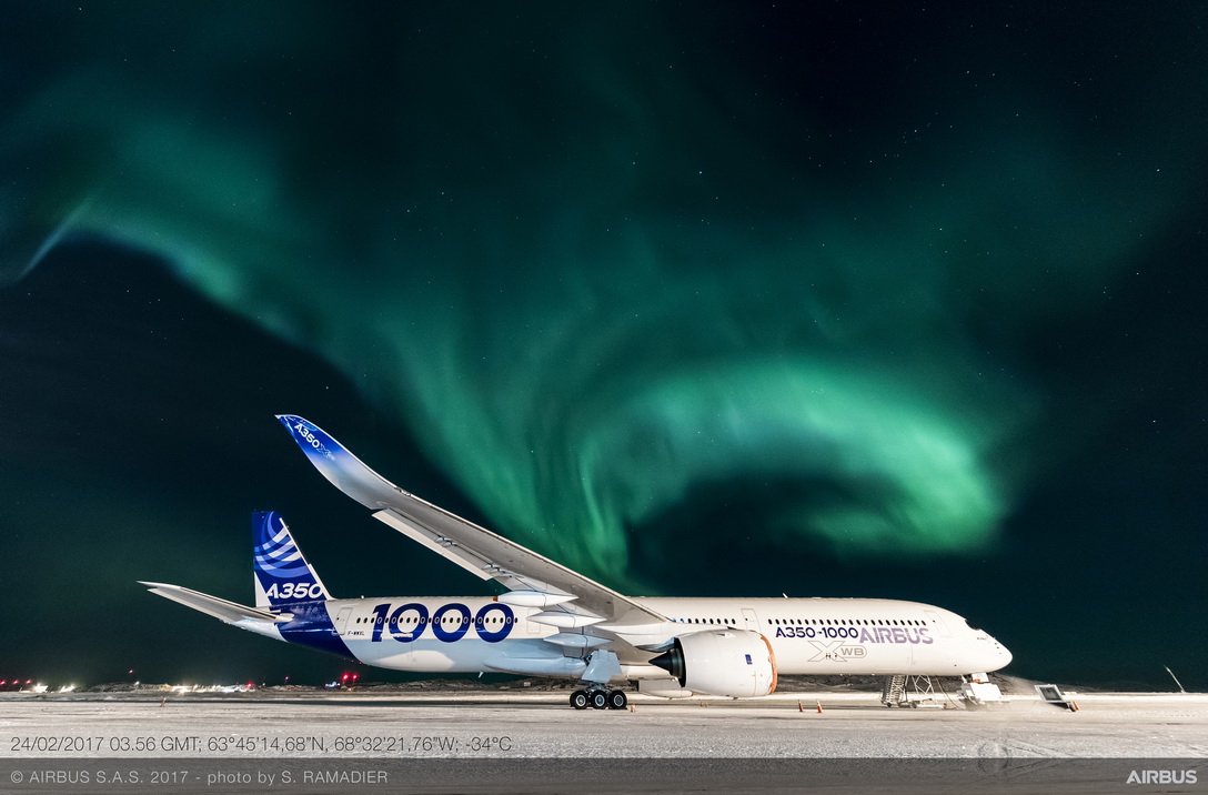 Airbus A350-1000 receives EASA and FAA Type Certification