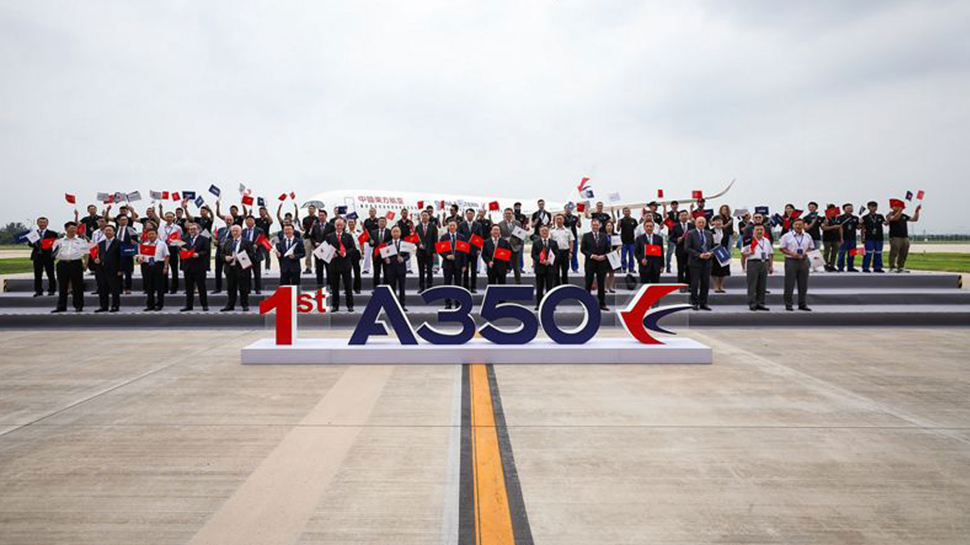 Airbus delivers A350 from Tianjin