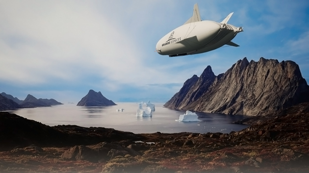 Grands Espaces reserves Airlander 10 for Arctic travel