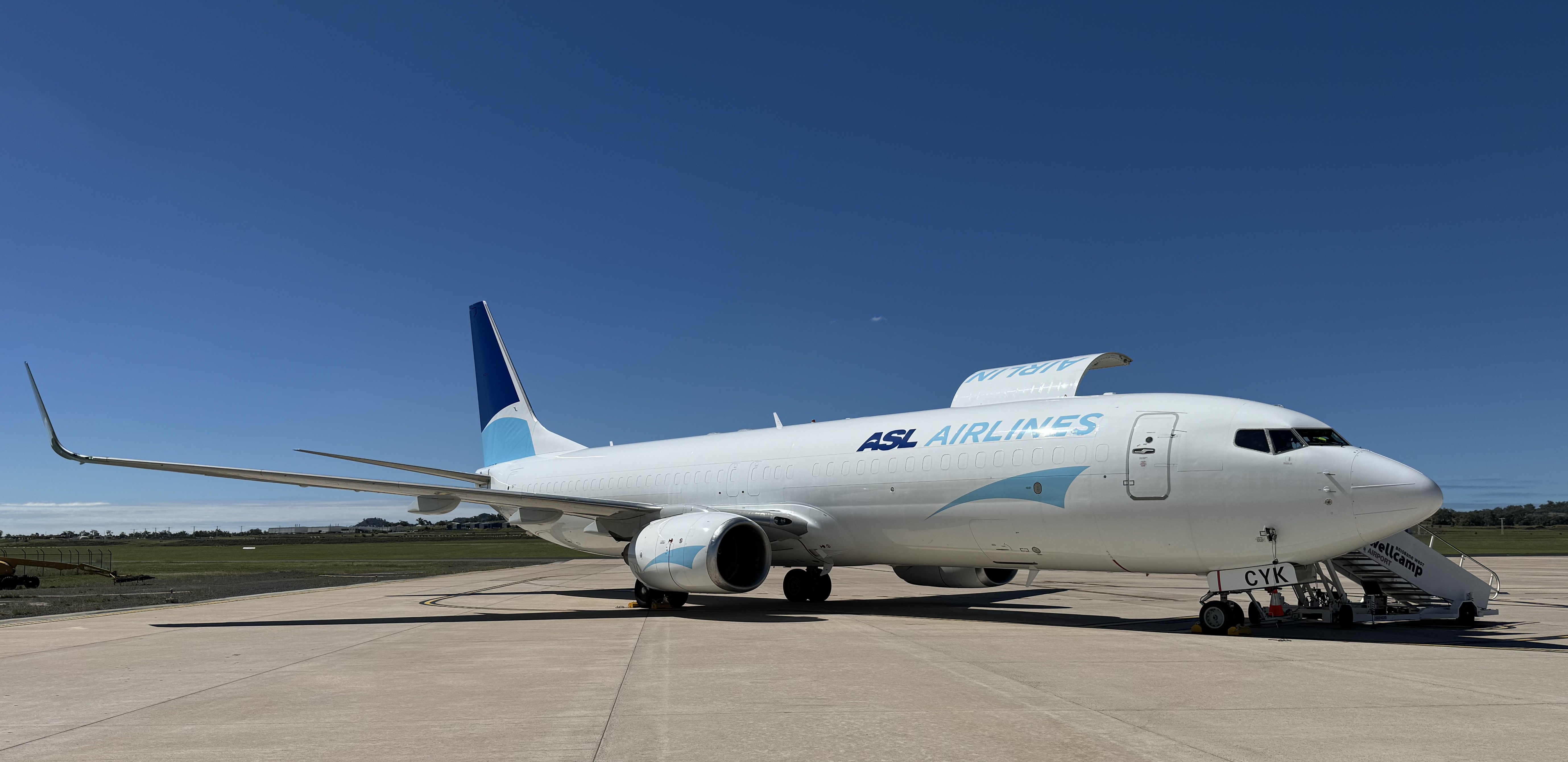 ASL Airlines welcomes its first 737-800 freighter