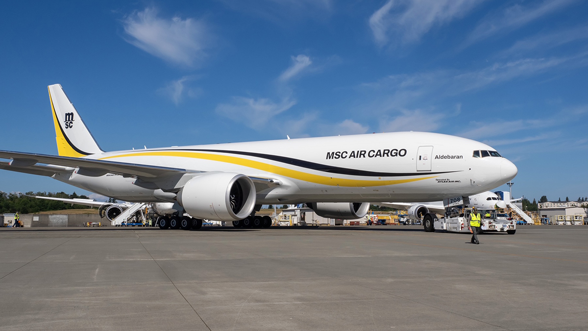 Atlas Air takes delivery of second of four B777-200 freighter