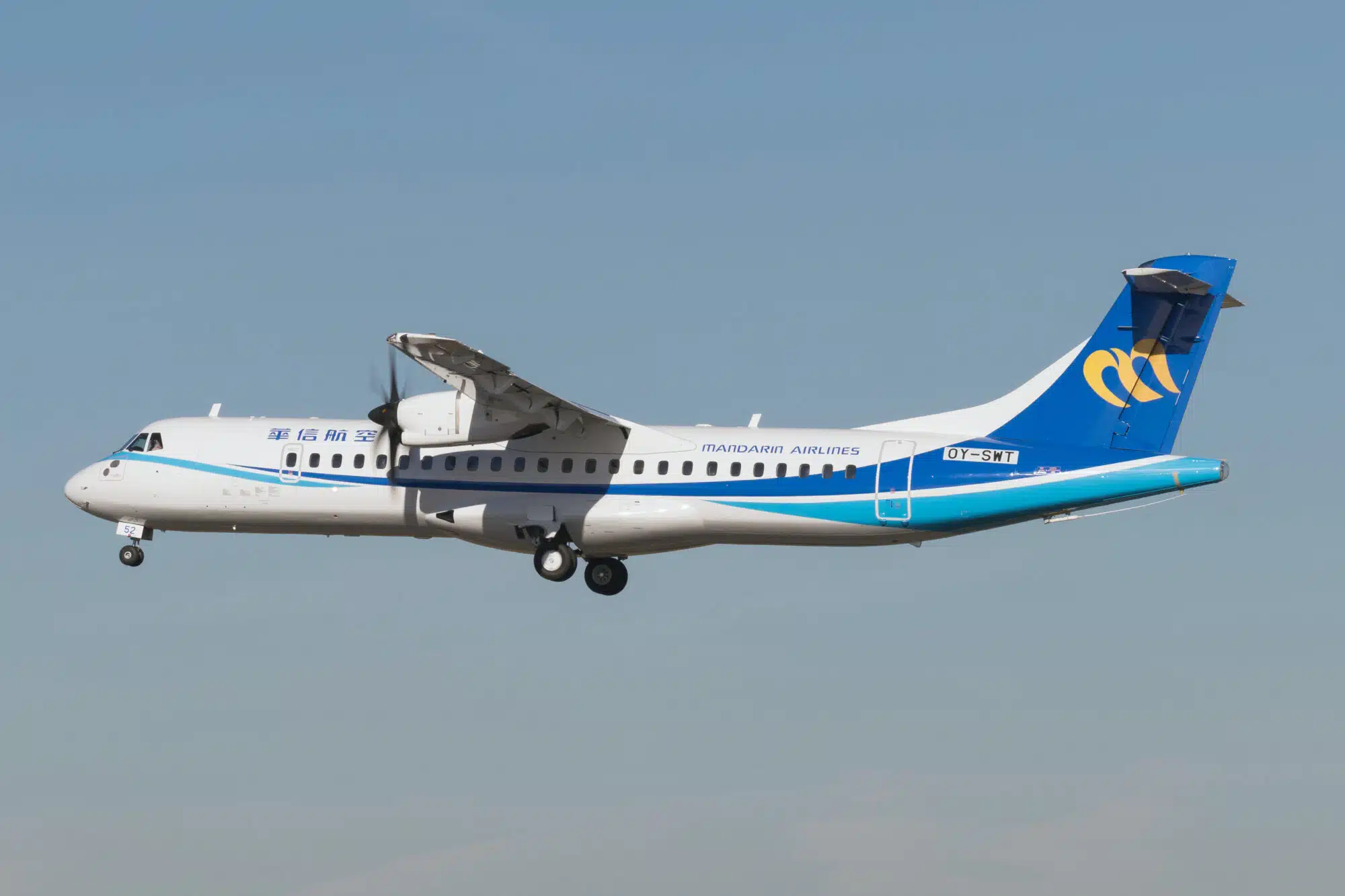 Mandarin Airlines signs purchase order for six ATR-600s