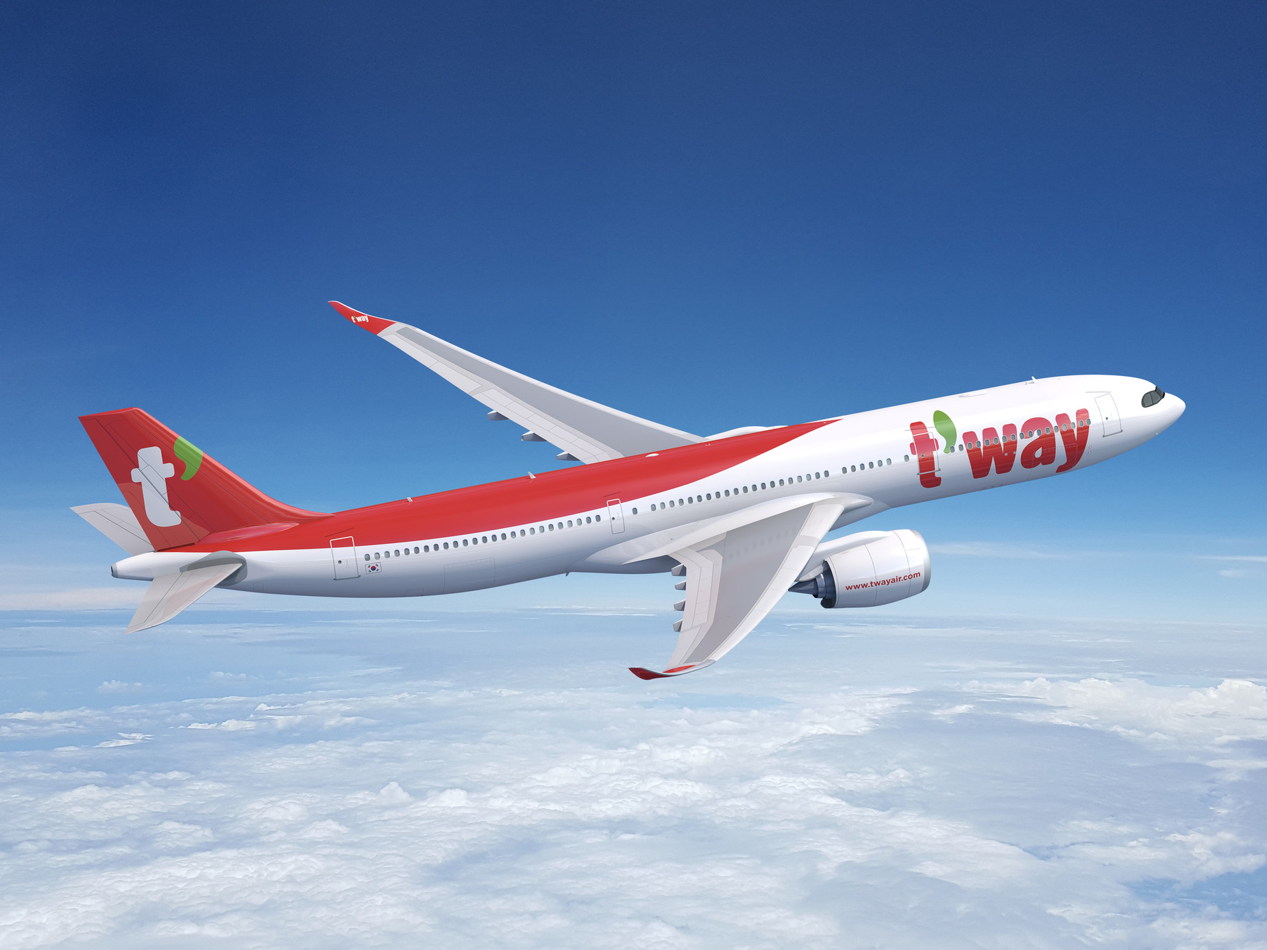 Avolon to lease five A330neo aircraft to T'way Air