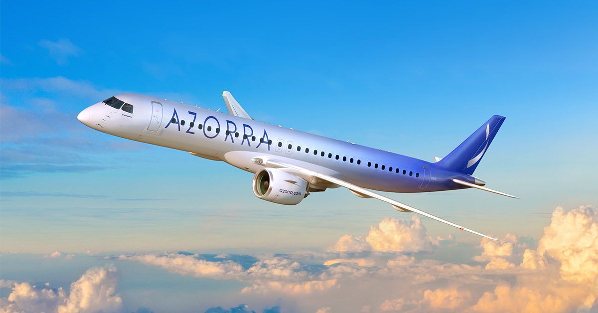 Azorra delivers fourth E-Jet to SAS Link