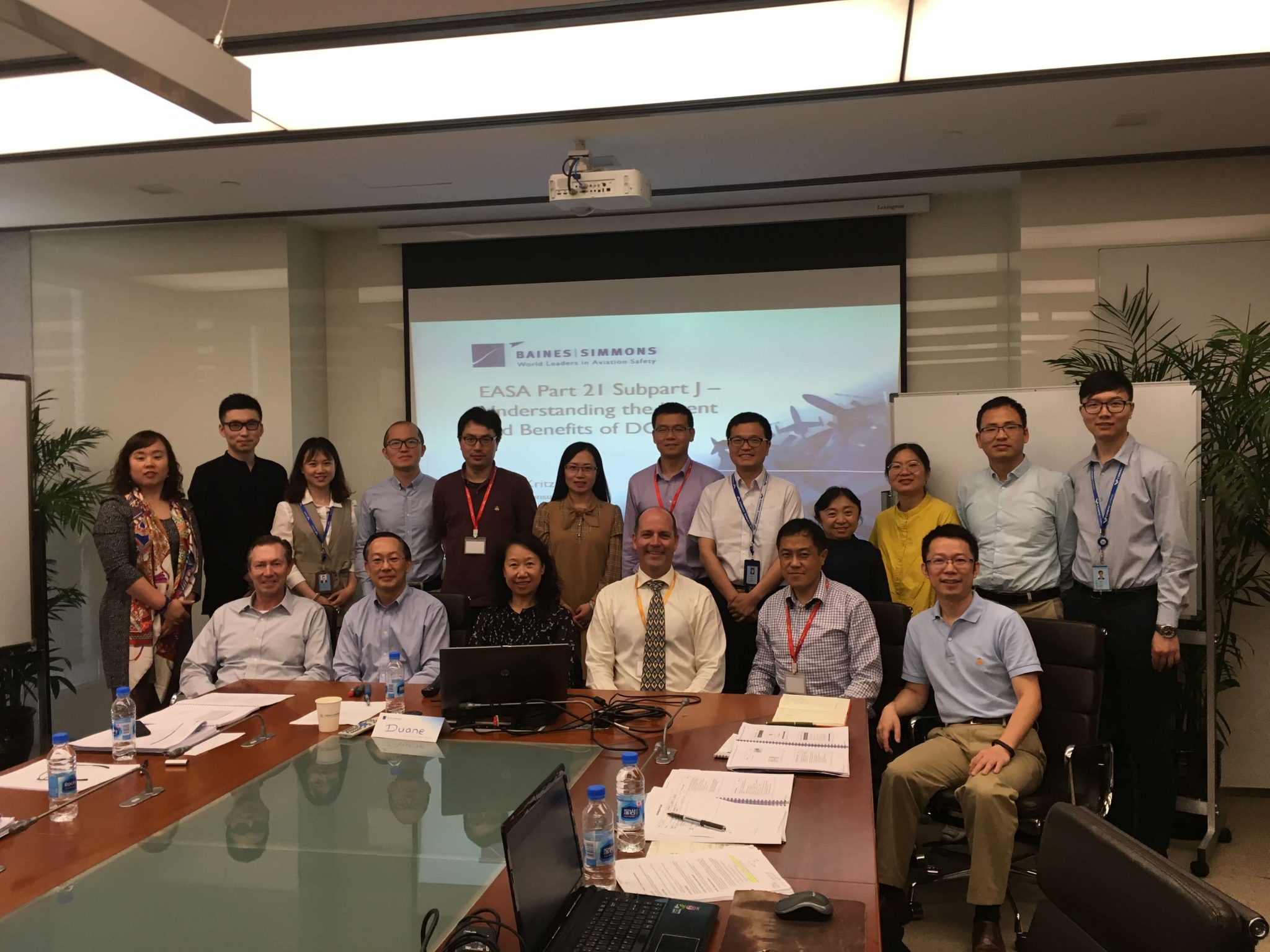 Baines Simmons delivers Part 21 training to COMAC in Shanghai