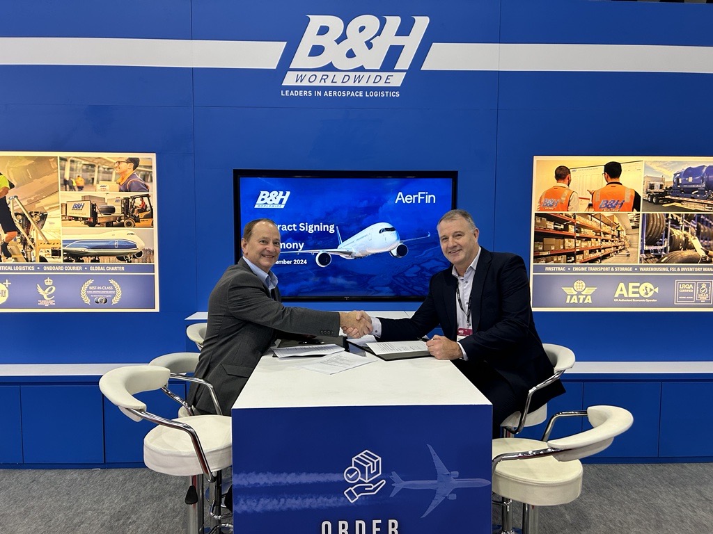 B&H Worldwide Secures Contract Extension with AerFin to Provide Comprehensive Logistics Support in Hong Kong