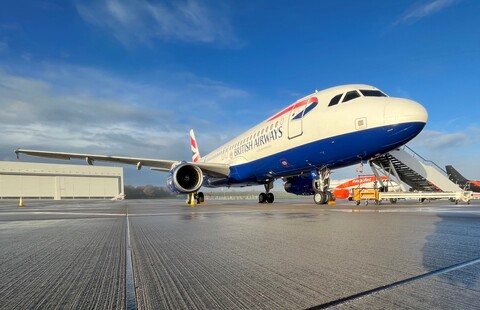 British Airways' first Aruba and Guyana flights take off