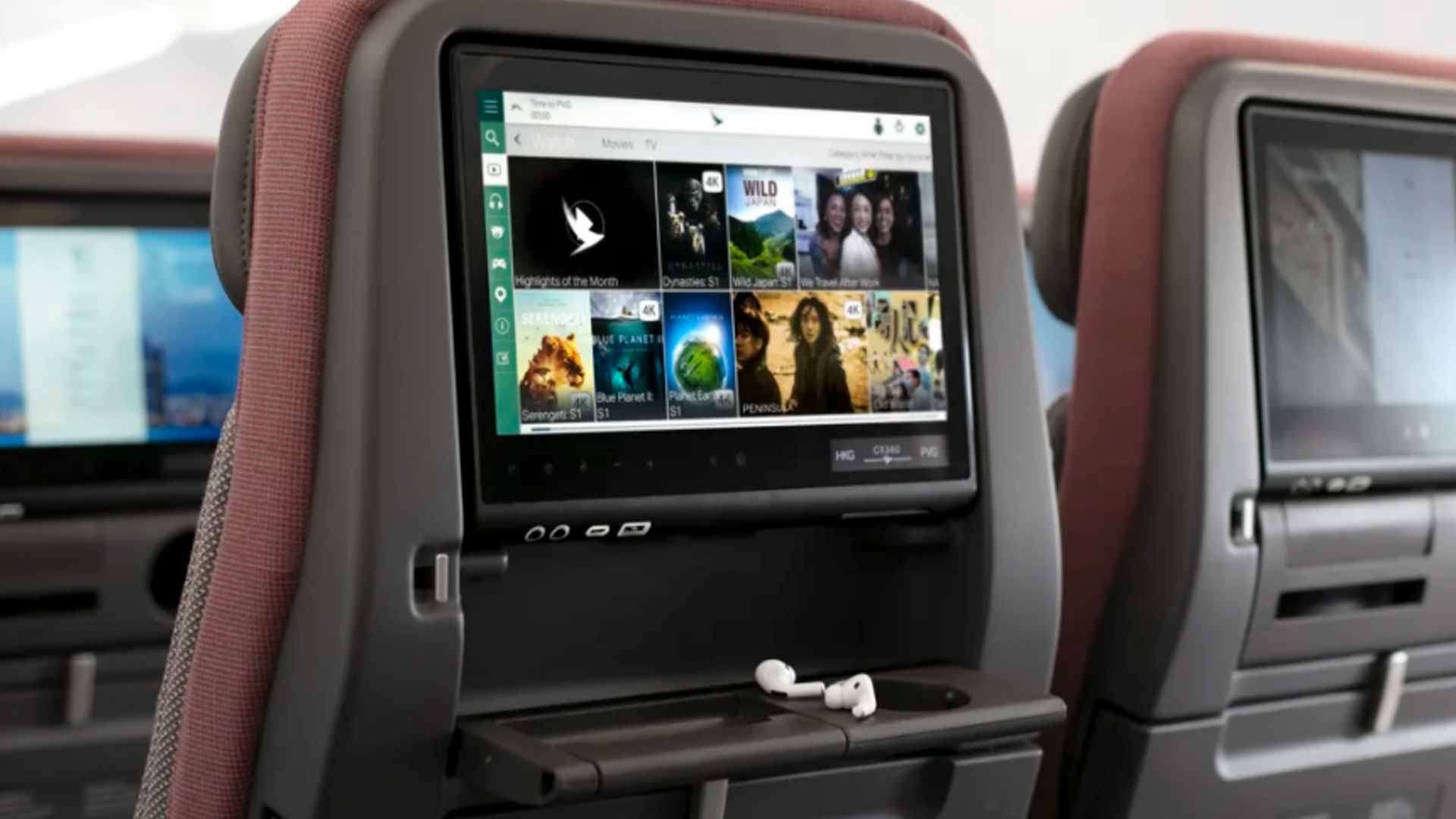 Cathay adopts Panasonic Avionics full cabin 4K in-flight entertainment system