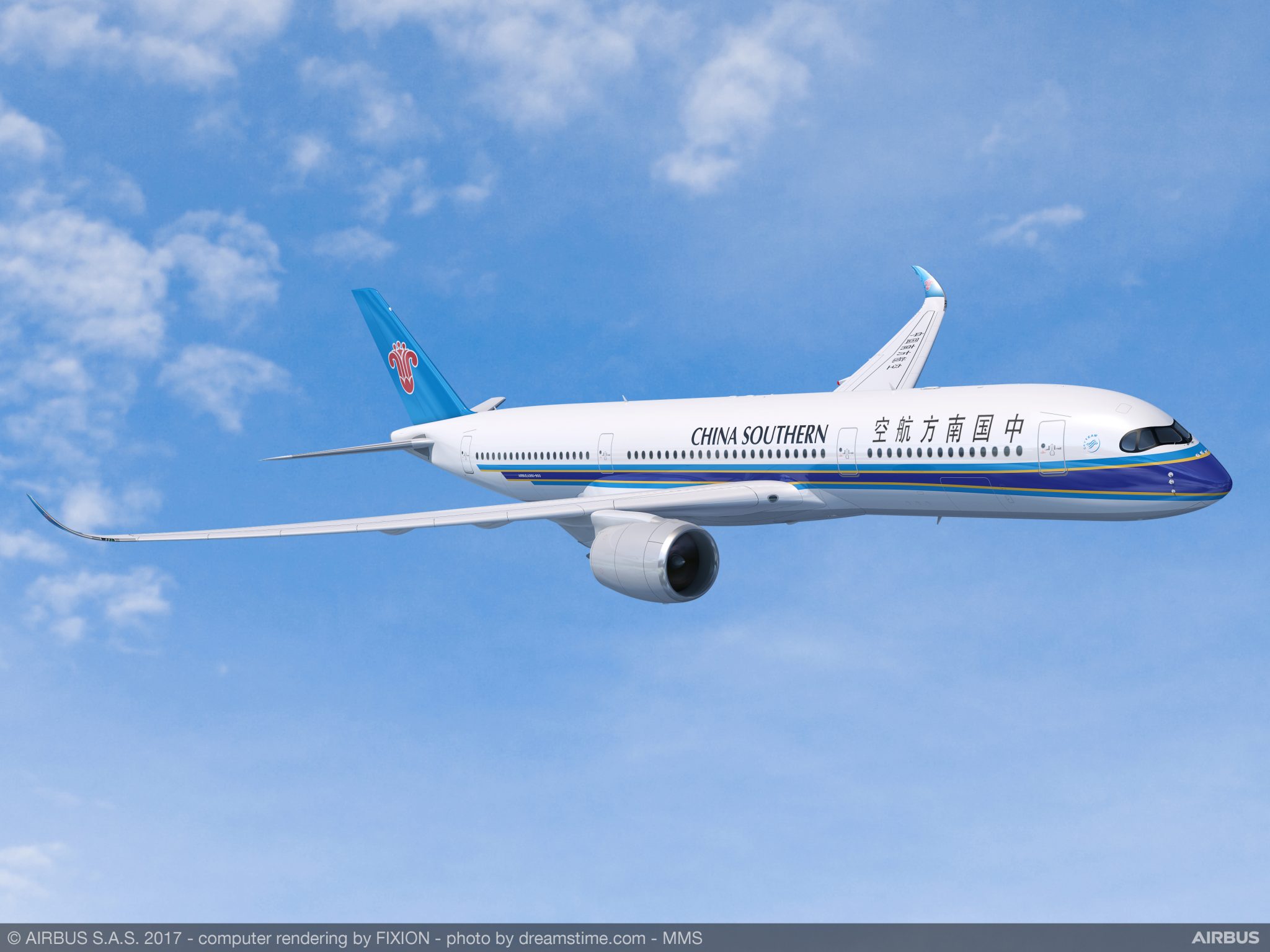 Lufthansa Technik supports APUs for China Southern Airlines' A350s