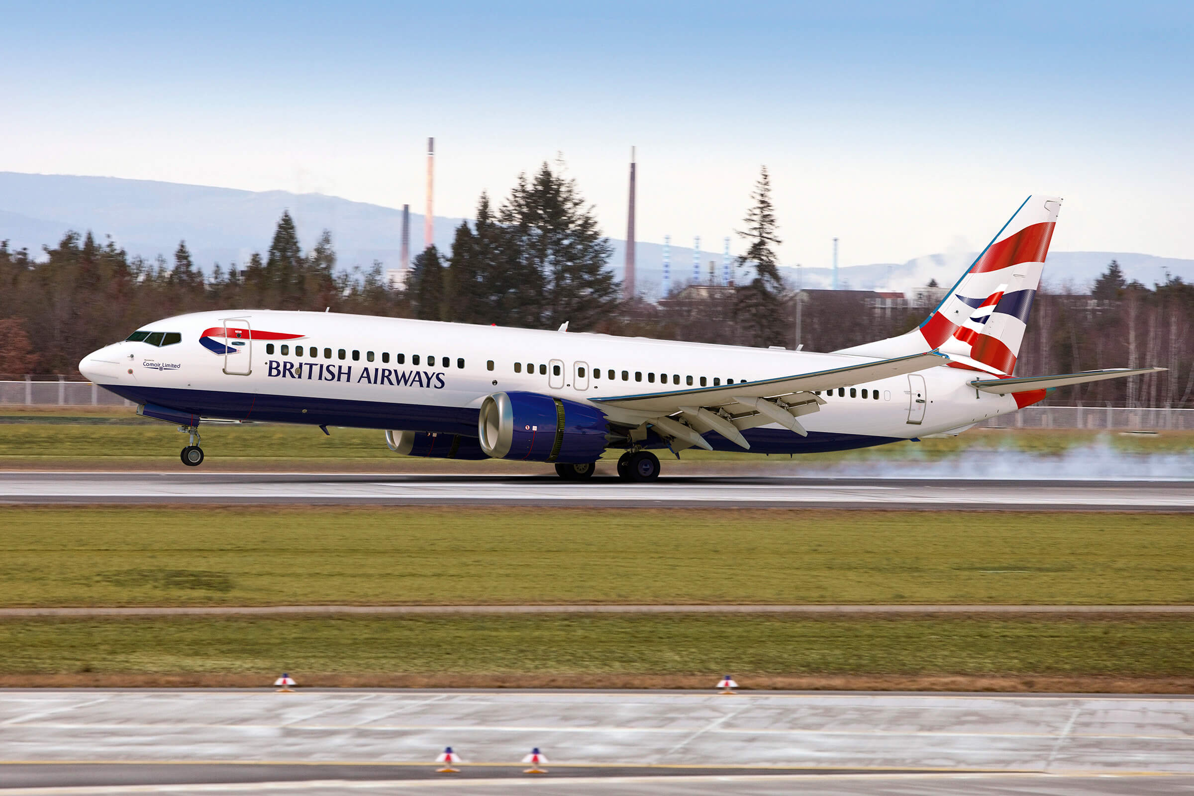 Boeing and Comair debut airline’s first 737 MAX