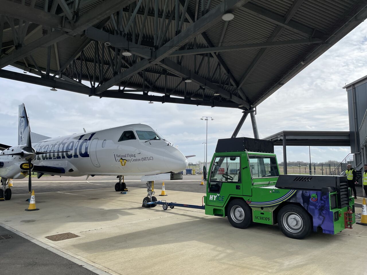 New aircraft fuelling infrastructure installed at Cranfield Airport