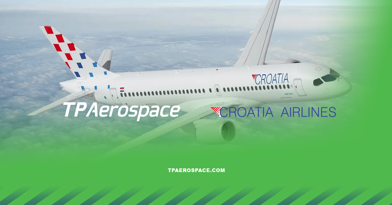 Croatia Airlines inks MRO service agreement with TP Aerospace