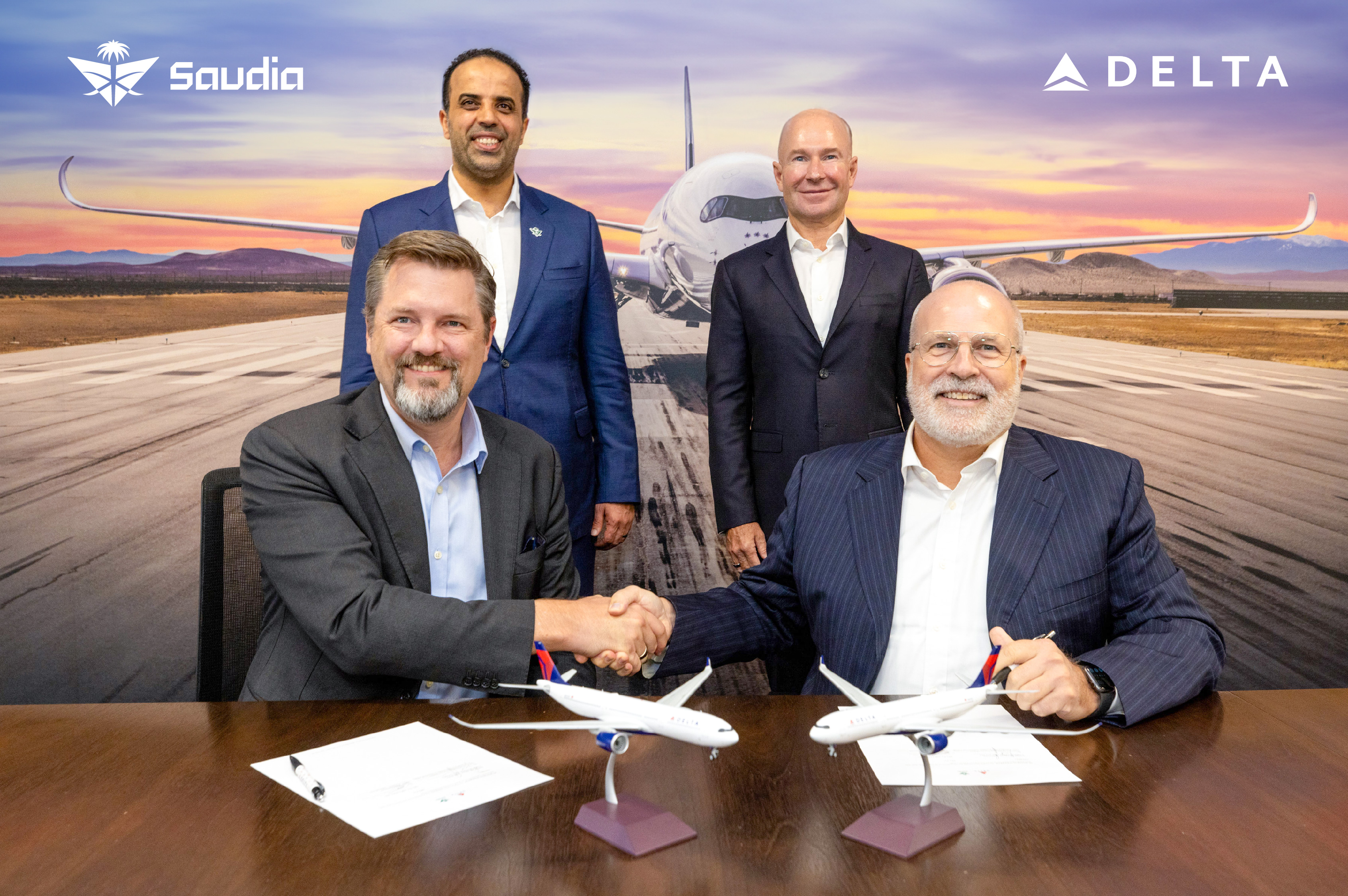 Saudia and Delta sign codeshare agreement