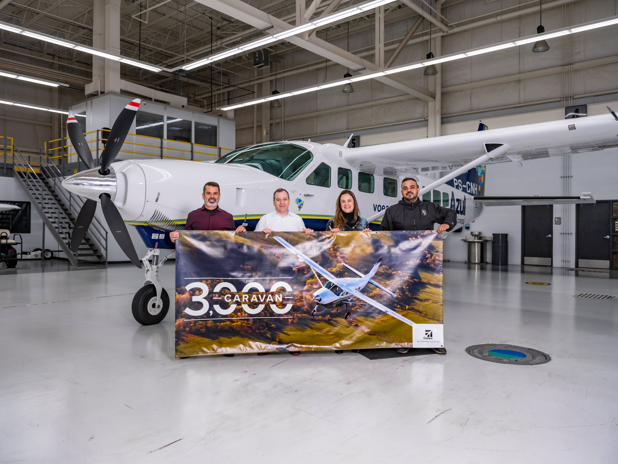 Textron delivers 3,000th Cessna Caravan turboprop