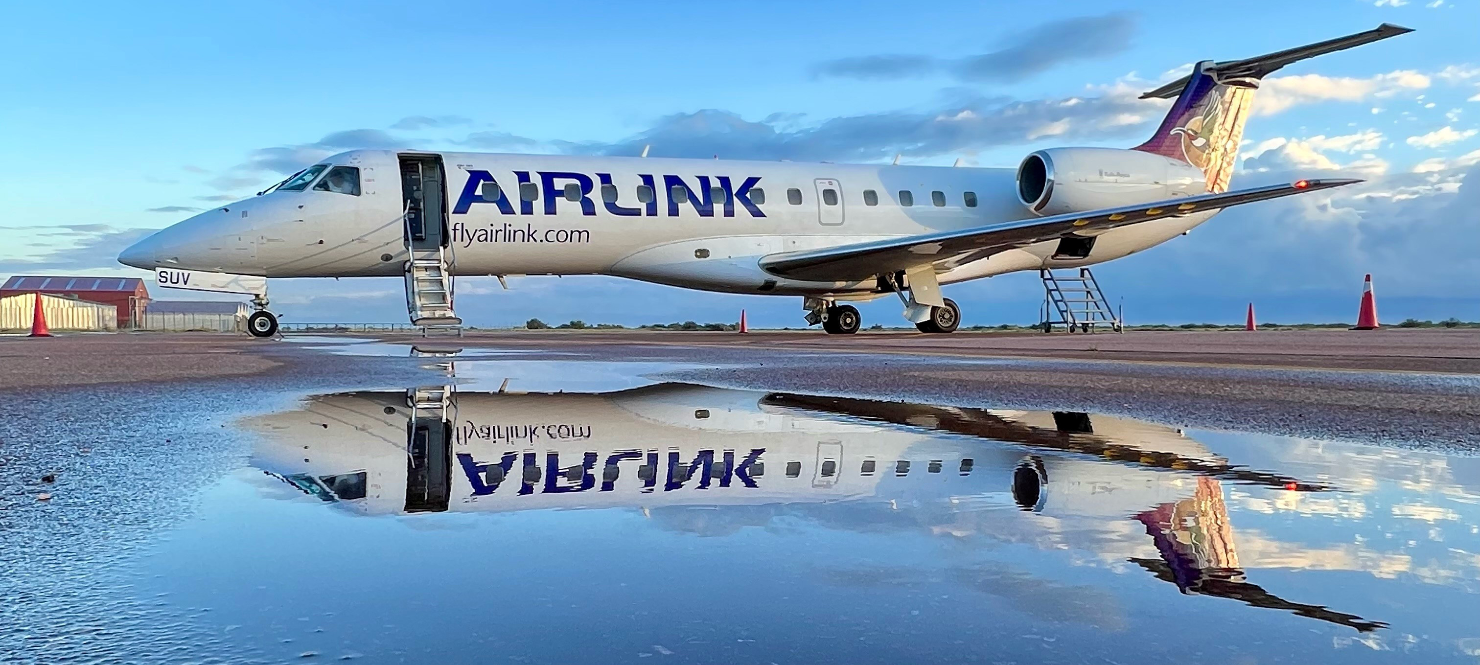 Pemba Airport closes runway after Airlink wet excursion