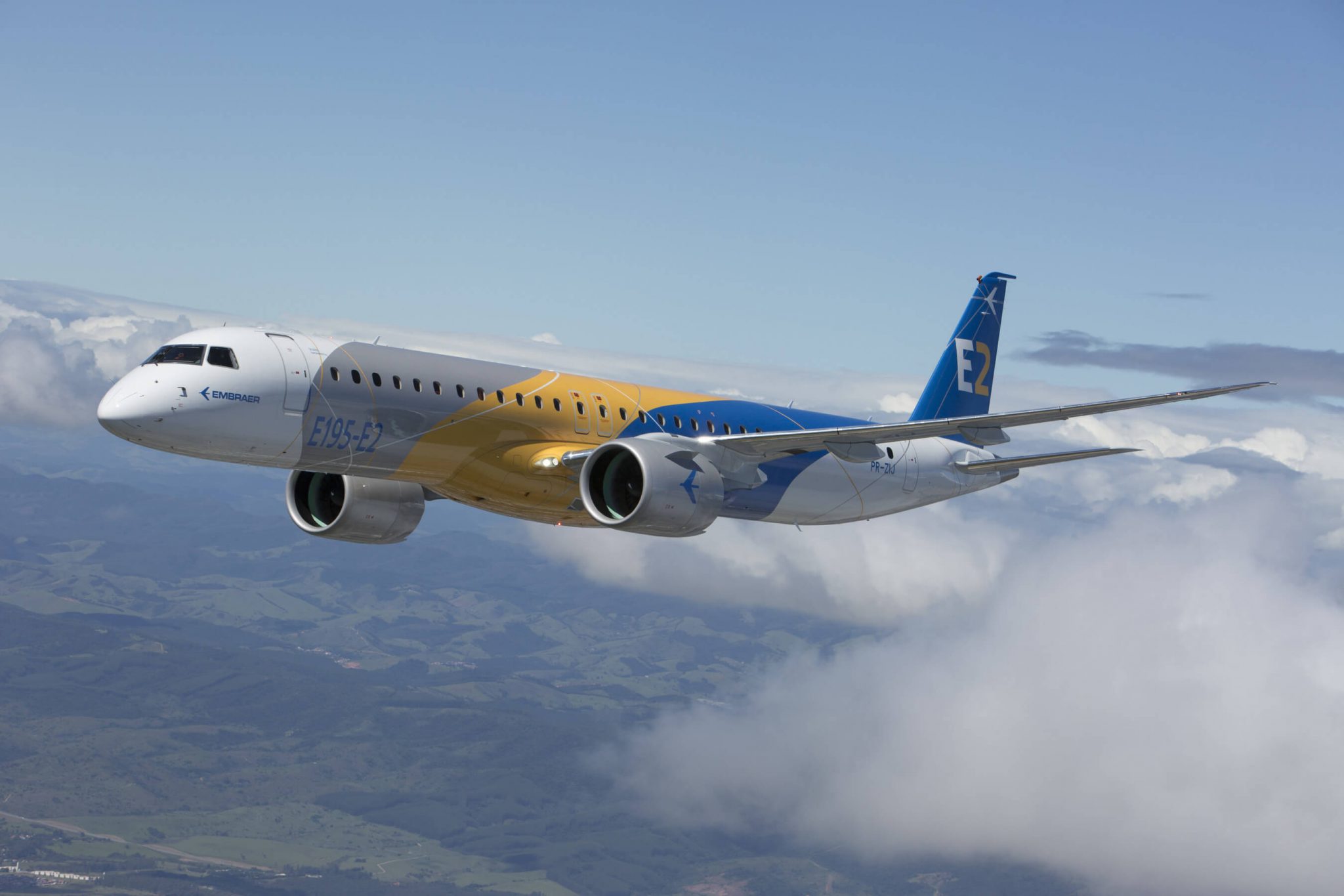 Pratt & Whitney delivers GTF PW1900G engines for E195-E2 Program