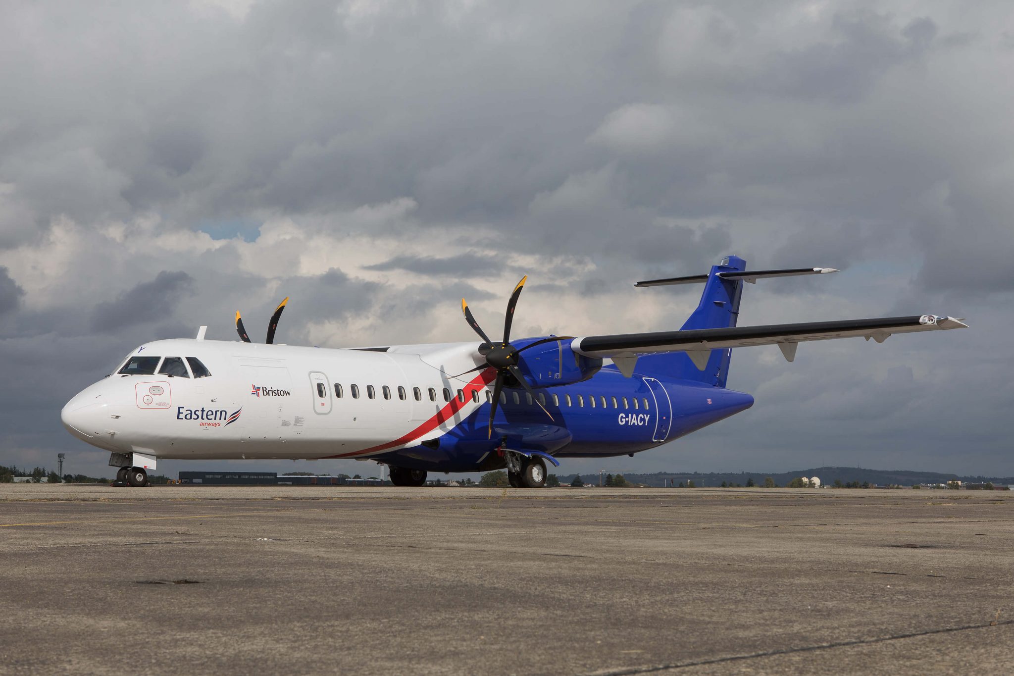 Eastern Airways' first Cardiff-Paris Orly flight lifts off