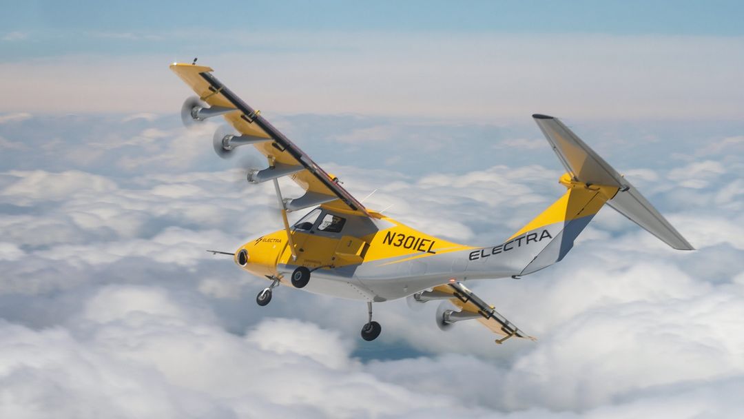 Electra's eSTOL achieves first ultra-short takeoff and landing