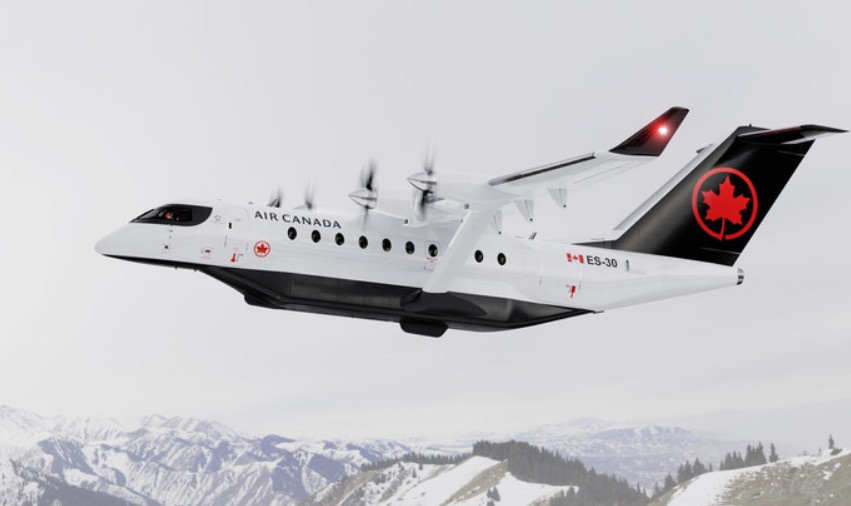 Air Canada orders 30 ES-30 electric hybrid aircraft from Heart Aerospace