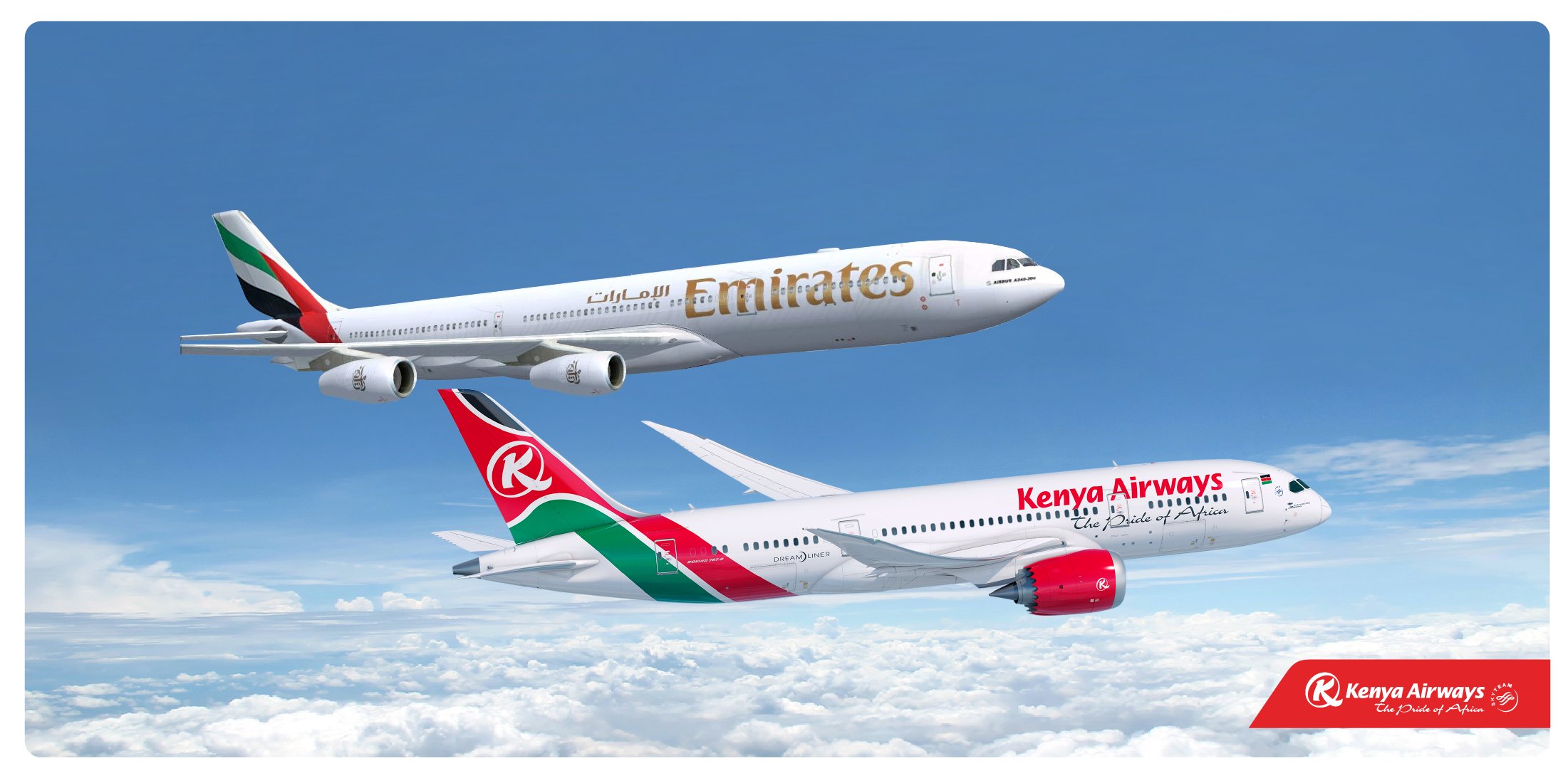 Emirates and Kenya Airways ink interline agreement