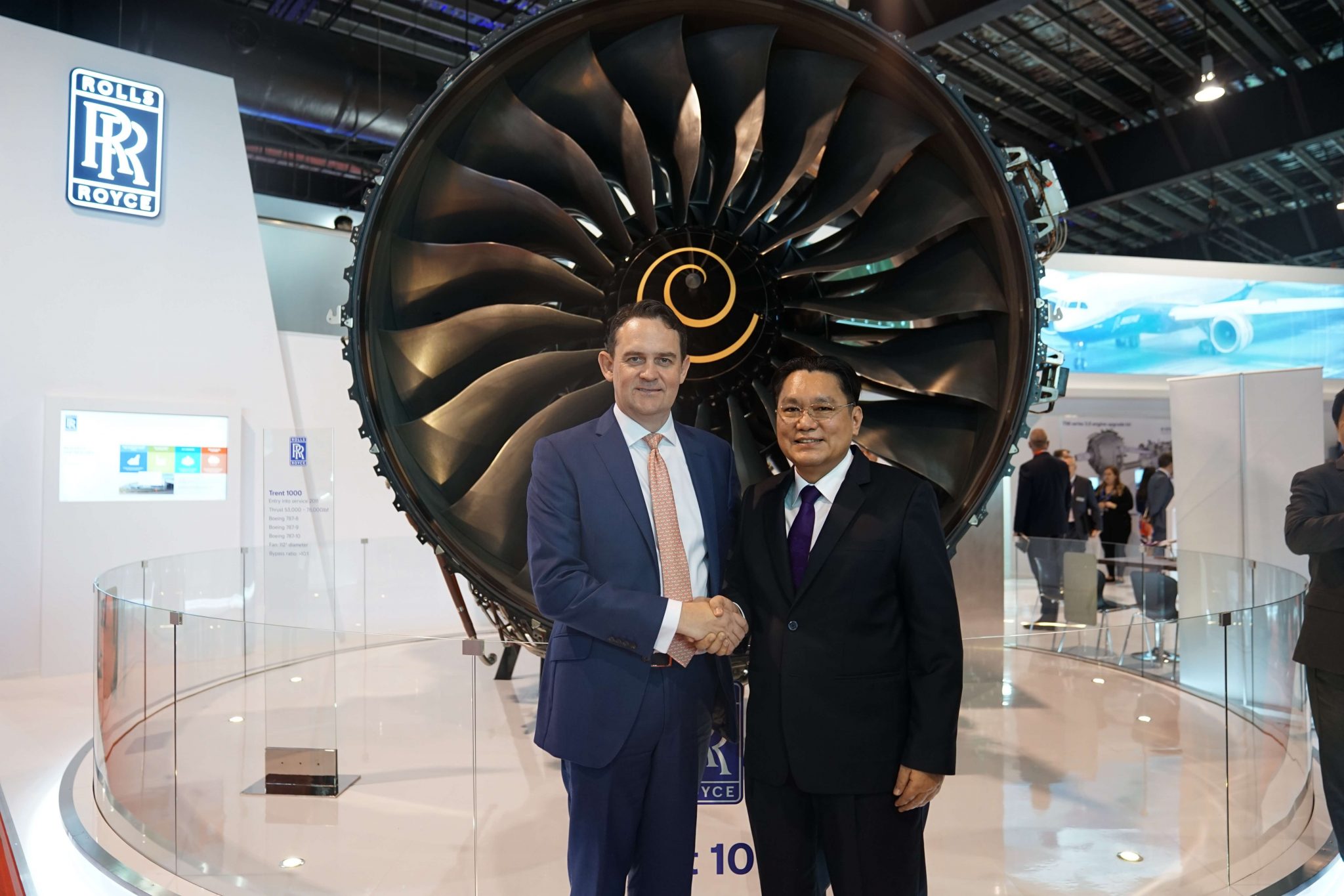 Rolls-Royce and Thai Airways International sign testbed agreement