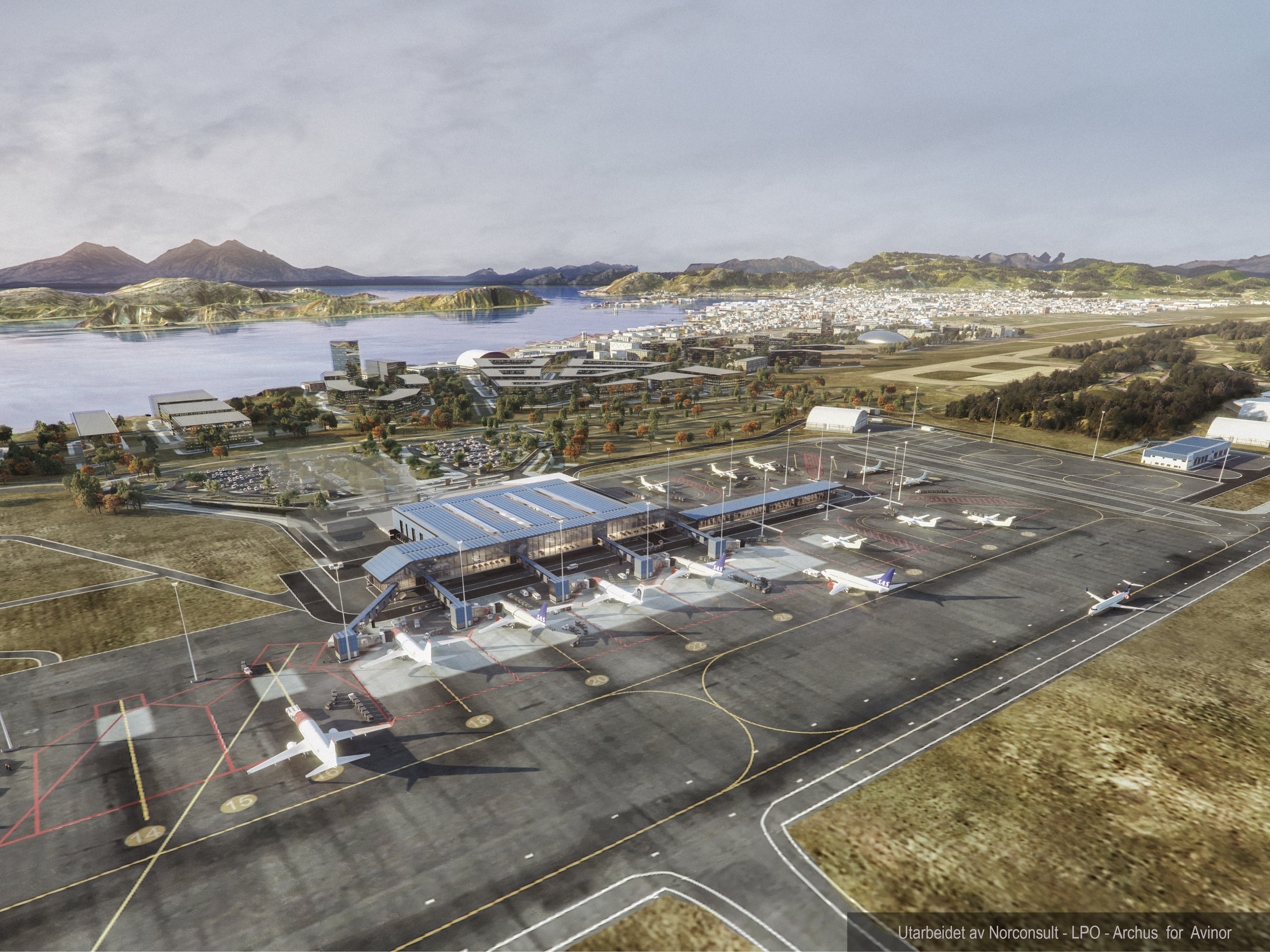 Avinor gives thumbs-up to new airport at Bodo inside the Arctic Circle