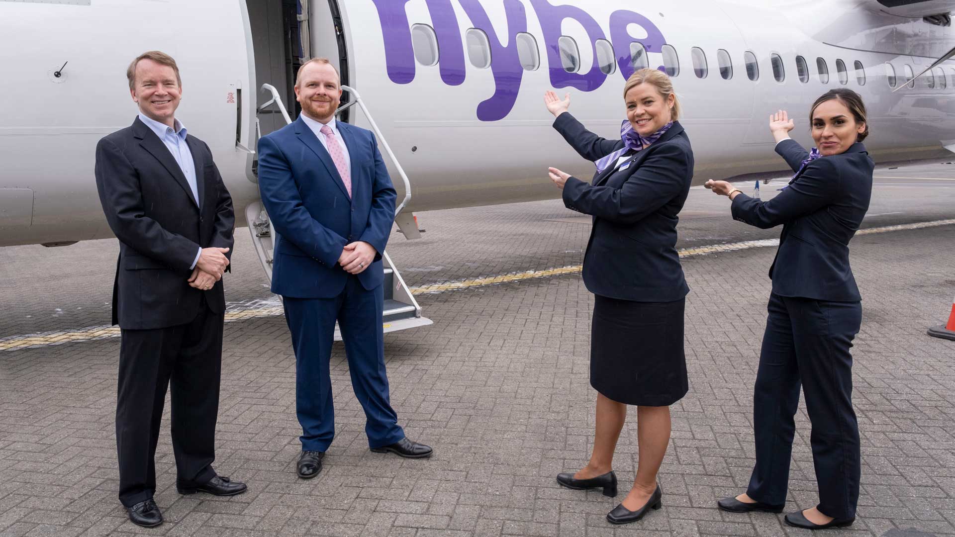 Flybe commences flights from Glasgow Airport