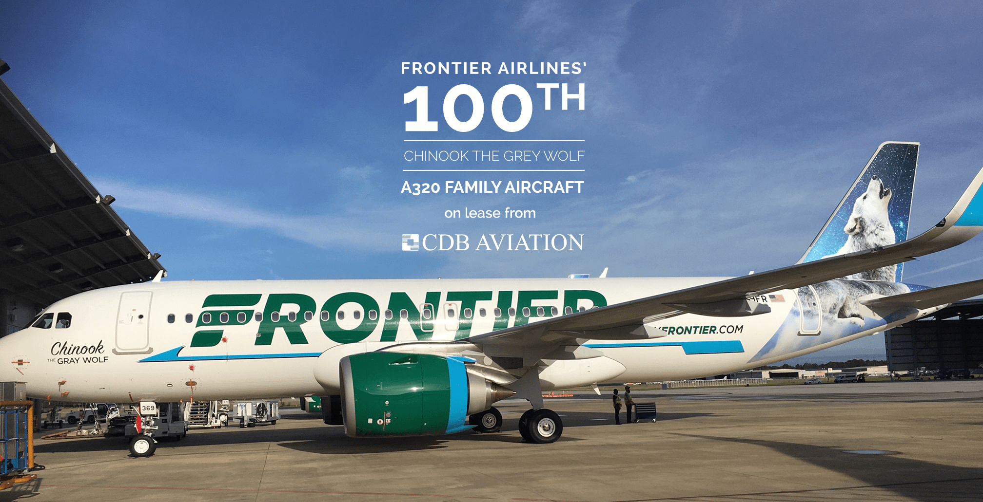 CDB Aviation delivers three A320neos to Frontier Airlines