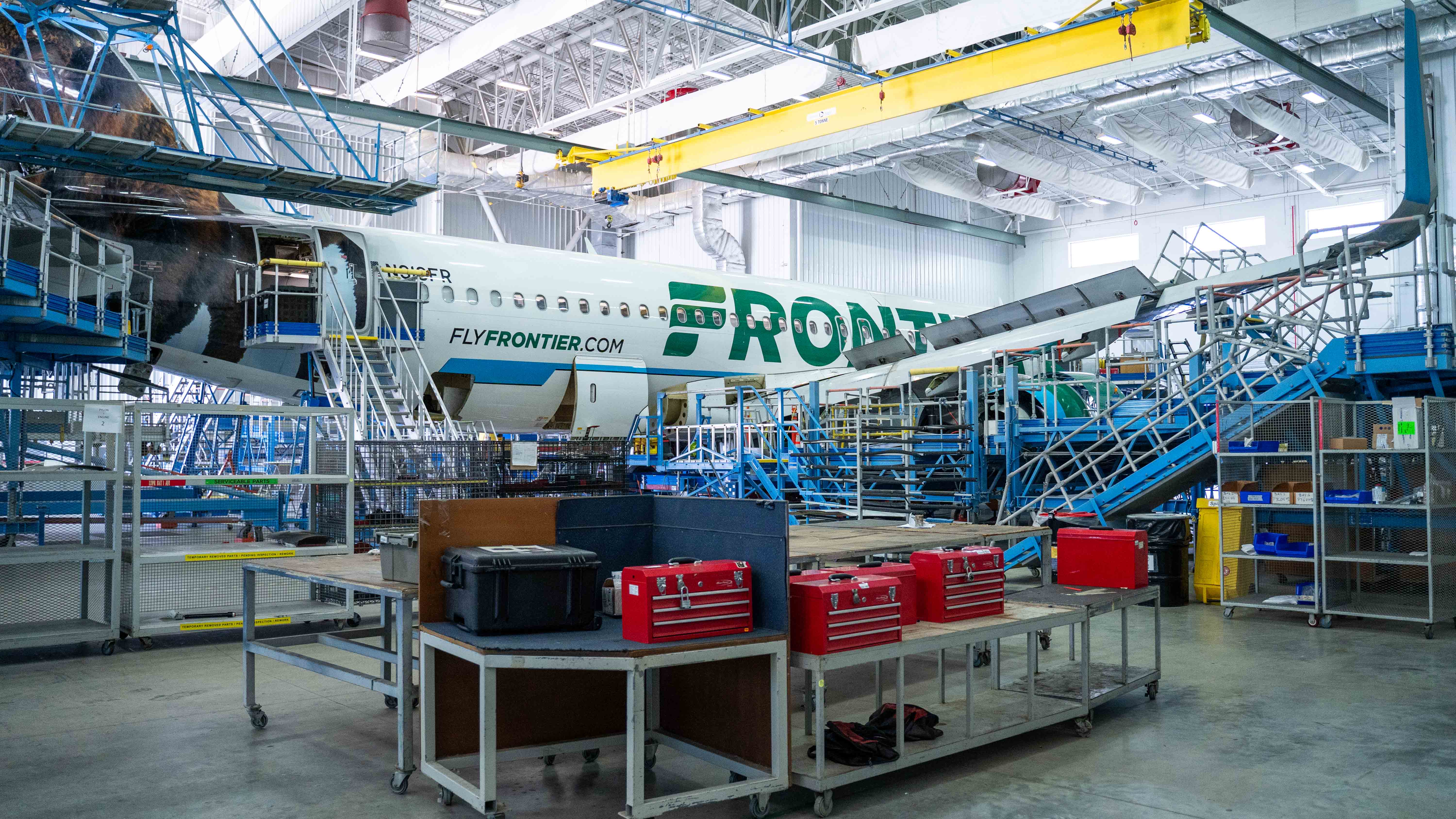 Lufthansa Technik signs five-year contract with Frontier Airlines