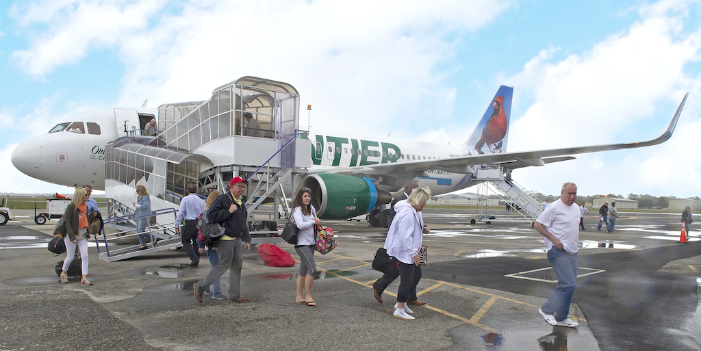 Frontier Airlines flight attendants vote to authorise strike action