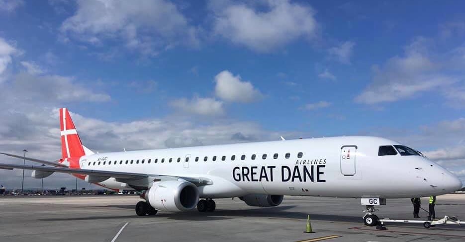 Great Dane Airlines launches twice weekly Aalborg - Edinburgh route