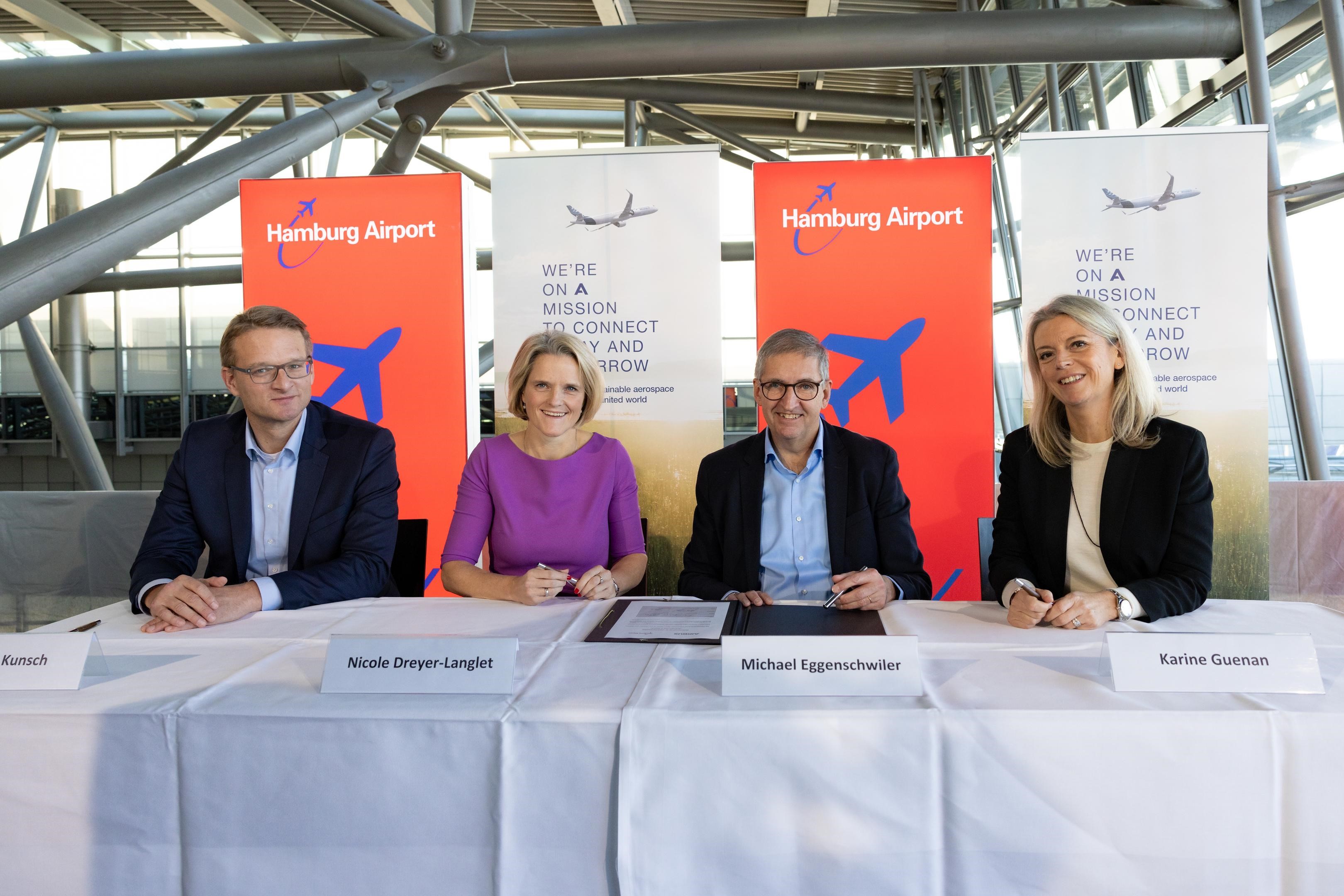 Hamburg Airport joins Airbus’ international ‘Hydrogen Hub at Airport’ network